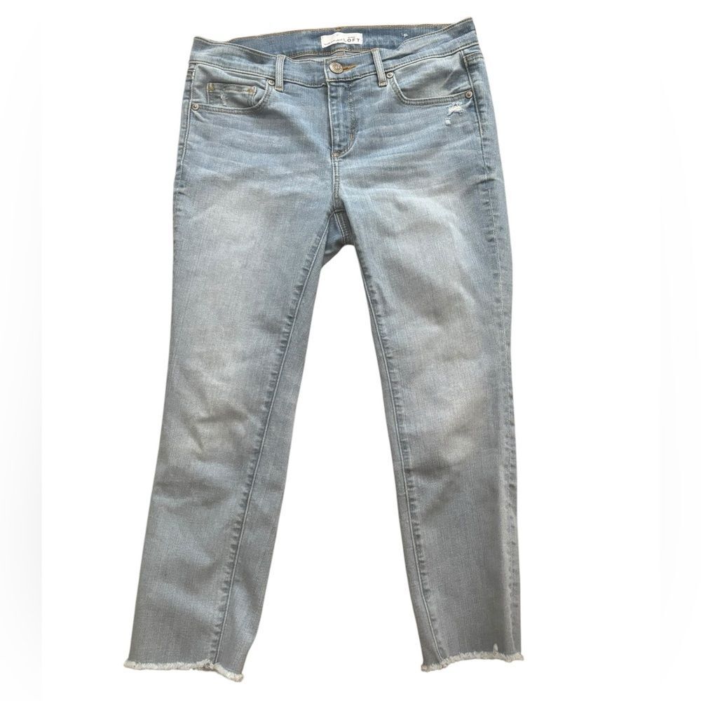 Light Denim Ankle Pants by Ann Taylor Loft -size 4